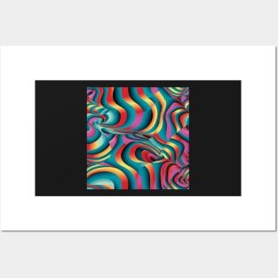 Mesmerizing Op Art Illusion - OP Panek 02 Posters and Art